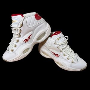 Reebok The Question Iverson tribute edition to Dr. J #6 EUC 1X